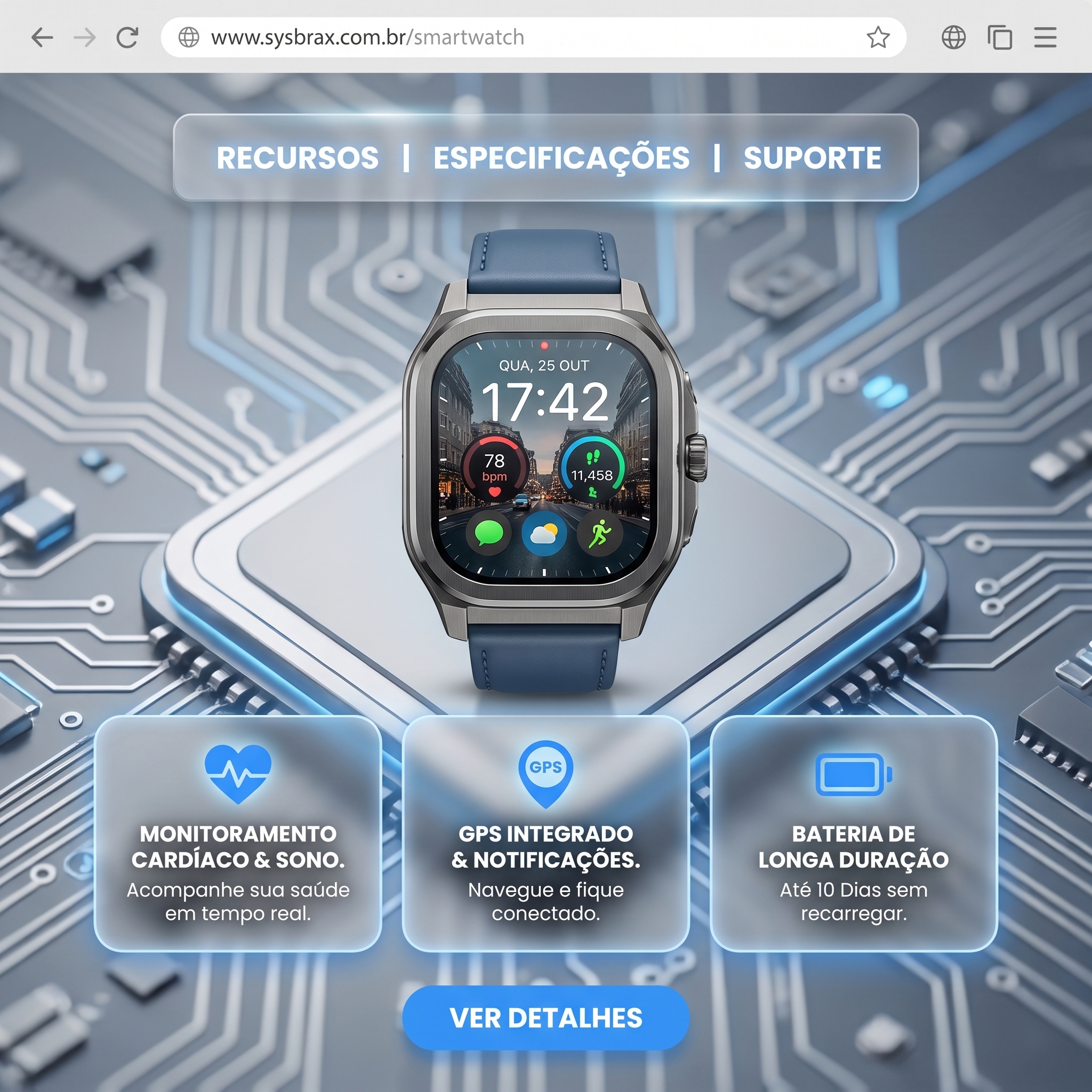 Landing Page Tech